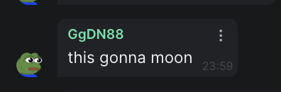 Community reaction: this gonna moon